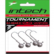 Джиг-головка Intech Tournament DJ-Head 31 №6/0 35g (2шт)