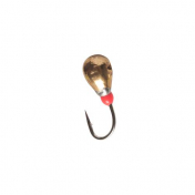 Мормишка Intech Ice Jig Капля з отвором ø3.0 (10шт) 0,37g №18 #01 золото