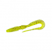 Приманка Keitech Mad Wag Slim 4.5" (9шт) PAL#01 Chartreuse Red Flake
