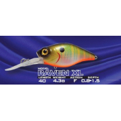 Воблер Kosadaka RAVEN XL 40F, Floating, 40mm, 4,3g 4-HT