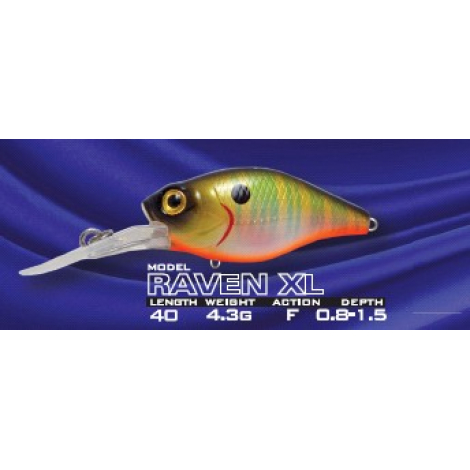 Воблер Kosadaka RAVEN XL 40F, Floating, 40mm, 4,3g 4-HT Воблер Kosadaka RAVEN XL 40F, Floating, 40mm, 4,3g 4-HT