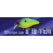 Воблер Kosadaka RAVEN XS 40F, Floating, 40mm, 4,0g 4-HT