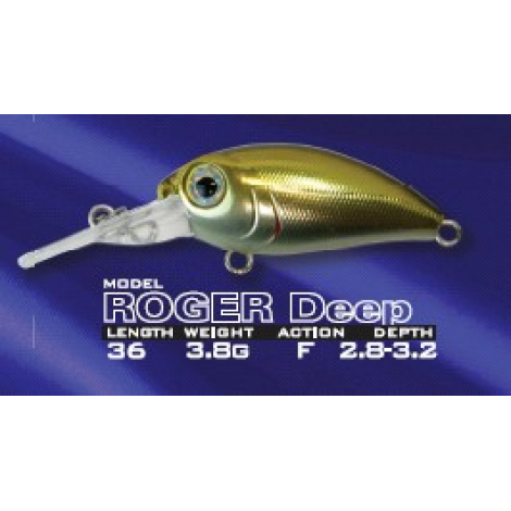 Воблер Kosadaka ROGER DEEP, Floating, 36mm 3.8g 9-SBL Воблер Kosadaka ROGER DEEP, Floating, 36mm 3.8g 9-SBL