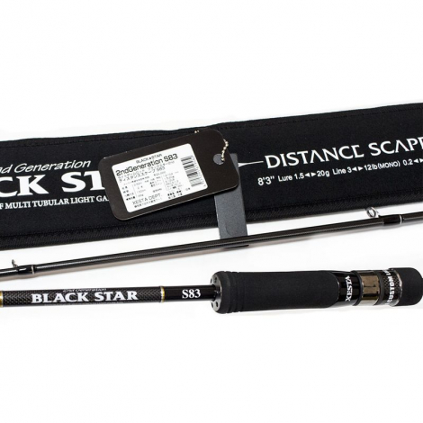 Спінінг Xesta Black Star 2nd Generation S83
