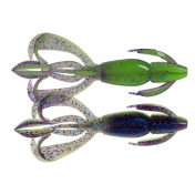 Приманка Keitech Crazy Flapper 4.4" (6шт) PAL#06 Violet Lime Berry