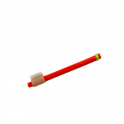 Кивок силіконовий Intech RED3 80мм (10шт)