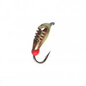 Мормишка Intech Ice Jig Банан з насічкою ø3.5 (1шт) #06 космос
