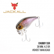 Воблер Jackall Chubby SSR (38 mm, 4.2 gr) Ghost Wakasagi