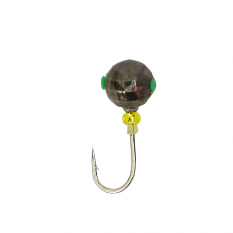 Мормишка Intech Ice Jig Кулька грань з отвором (кембрик+бісер) ø4.0 (10шт) 0,55g №16 #04 черный Мормишка Intech Ice Jig Кулька грань з отвором (кембрик+бісер) ø4.0 (10шт) 0,55g №16 #04 черный