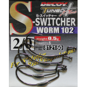 Гачок Decoy Worm 102 S-Switcher #5/0