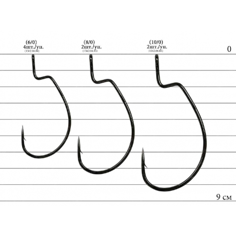 Гачок Decoy Worm 26 Kg Hook Magnum #10/0 (2шт)