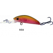 Воблер  Aiko Samba Minnow 35SP (35mm, 2,3gr, 0-0,3m) M04