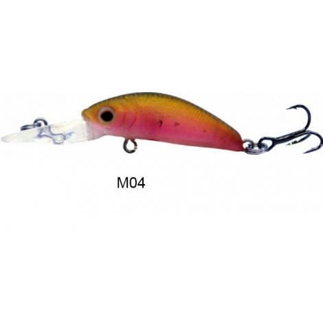 Воблер Aiko Samba Minnow 35SP (35mm, 2,3gr, 0-0,3m) M04 Воблер Aiko Samba Minnow 35SP (35mm, 2,3gr, 0-0,3m) M04