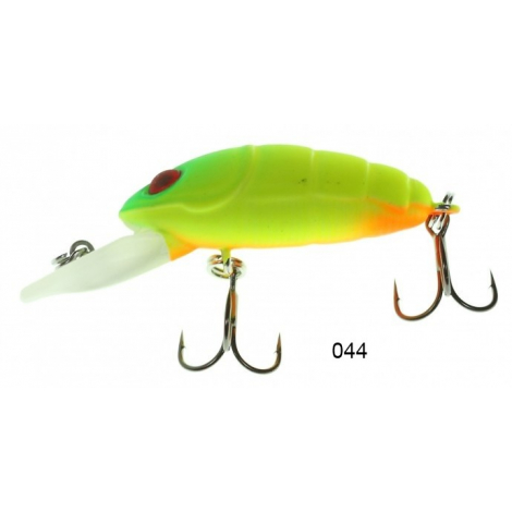 Воблер Aiko Cucaracha 33F (33mm, 3,5gr, 0,2-0,5m) PS02 Воблер Aiko Cucaracha 33F (33mm, 3,5gr, 0,2-0,5m) PS02