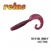 Приманка Reins Fat G-tail Grub 4" 407