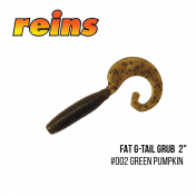 Приманка Reins Fat G-tail Grub 2" 002