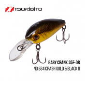 Воблер Tsuribito Baby Crank 35F-DR (35 мм,  3.3 gr, 1.5 - 1.8 м) 534