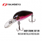 Воблер Tsuribito Baby Crank 35F-DR (35 мм,  3.3 gr, 1.5 - 1.8 м) 544