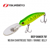 Воблер Tsuribito Deep Shaker 75F (75мм, 12 gr, 3.5 m) 036
