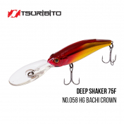 Воблер Tsuribito Deep Shaker 75F (75мм, 12 gr, 3.5 m) 036