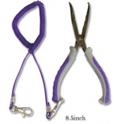 Плоскогубці Kahara 8inch Stainless bent nose pliers (with Lanyard)