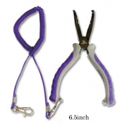 Плоскогубці Kahara 6inch Stainless bent nose pliers (with Lanyard)