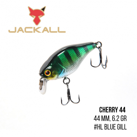 Воблер Jackall Cherry 44 (44 mm, 6.2 gr) hl blue gill Воблер Jackall Cherry 44 (44 mm, 6.2 gr) hl blue gill