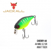 Воблер Jackall Cherry 44 (44 mm, 6.2 gr) Mat Tiger