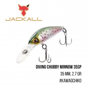 Воблер Jackall Diving Chubby minnow 35SP (35 mm, 2.7 gr) Kawagchiko