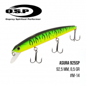 Воблер O.S.P Asura 925SP (92,5 mm, 8,5 gr) M-14