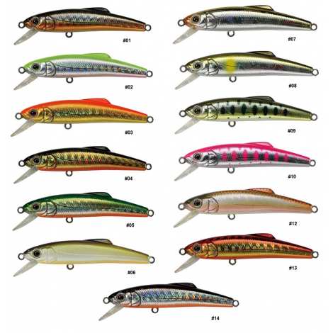Воблер Tackle House Bufet FD43 Slow Floating (43mm, 2g,) 08
