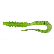 Приманка Keitech Mad Wag Mini 3.5" (10шт) 424 Lime Chartreuse
