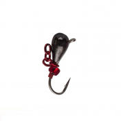 Мормишка Intech Ice Jig Капля з петелькою  ø3.0 (1шт) #13 черный ц