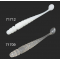 Приманка Tsunekichi Worm Shad Tail 2" (12 шт.) 71709 White Bait