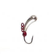 Мормишка Intech Ice Jig Уралка з отвором ø3.0 (1шт) #11 серебро ц