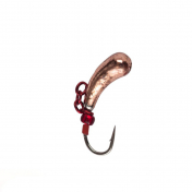 Мормишка Intech Ice Jig Уралка з отвором ø3.0 (1шт) #12 медь ц