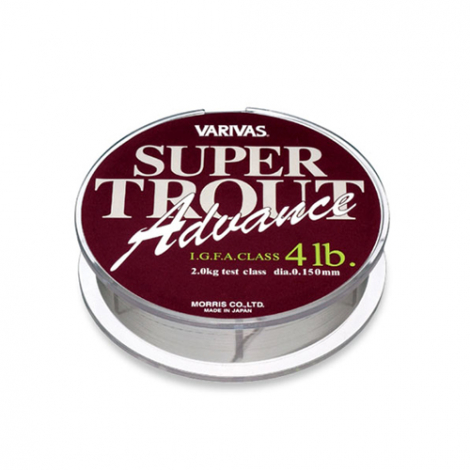 ВолосіньVarivas Super Trout Advance 150 m 0.8 (0.148mm / 4lb / 1.81kg) ВолосіньVarivas Super Trout Advance 150 m 0.8 (0.148mm / 4lb / 1.81kg)