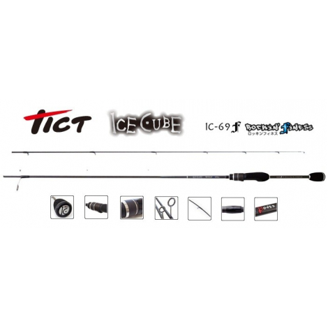 Спиннинг Tict Ice Cube IC-69F &amp;quot;Rockin&#39; Finesse&amp;quot;