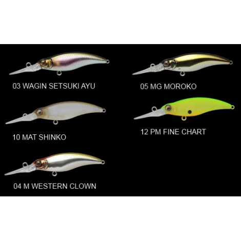 Воблер Megabass Shading-X 55 SP (55 mm, 3,5 gr, 2m) WAGIN SETSUKI AYU
