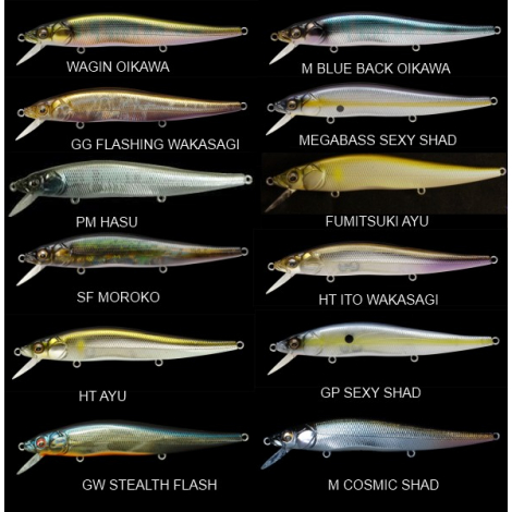 Воблер Megabass Vision OneTen SP (110 mm, 14 gr) TABLE ROCK