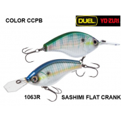Воблер Yo-Zuri Sashimi Flat Crank (70 mm, 14 gr, 2 m) CCPB