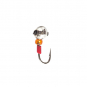 Мормишка Intech Ice Jig Кулька з отвором (кембрик+бісер) ø4.0 (10шт) 0,55g №16 #09 оса