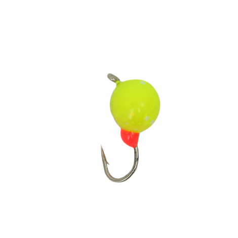Мормишка Intech Ice Jig Кулька з петелькою Eye ø3.0 (10шт) 0,26g №18 #24 черный об