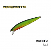 Воблер Megabite  Amigo 110 SP (110 мм, 14,3 гр, 1,0 m) 1