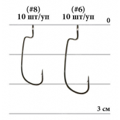Гачок Decoy Mini Hook MG-1 #6 (10 шт)