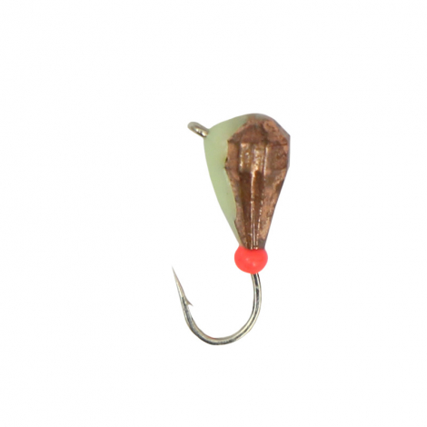 Мормишка Intech Ice Jig Капля грань з петелькою ø2.8 (10шт) 0,3g №18 #16 медь ф Мормишка Intech Ice Jig Капля грань з петелькою ø2.8 (10шт) 0,3g №18 #16 медь ф