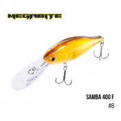 Воблер Megabite  Samba 400 F (70 мм,  17,5гр, 4 m) 8