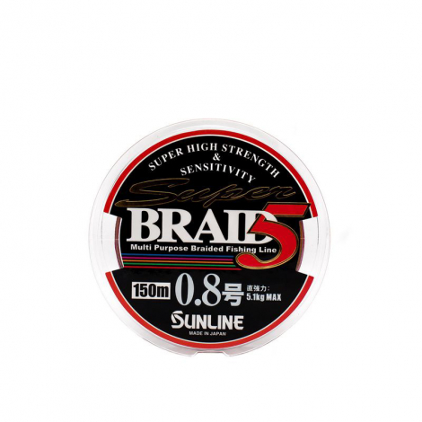 Шнур Sunline Super Braid 5 PE 150м 1.0 (13.5lb / 6.1kg)
