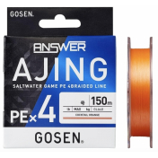 Шнур плетений Gosen ANSWER Ajing PE X4 150m