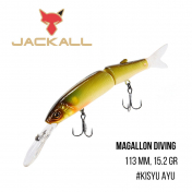 Воблер Jackall Magallon Diving (113 mm, 15.2 gr) KISYU AYU